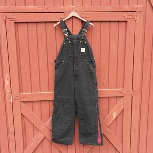 Vintage Carhartt insulated overalls 36x30